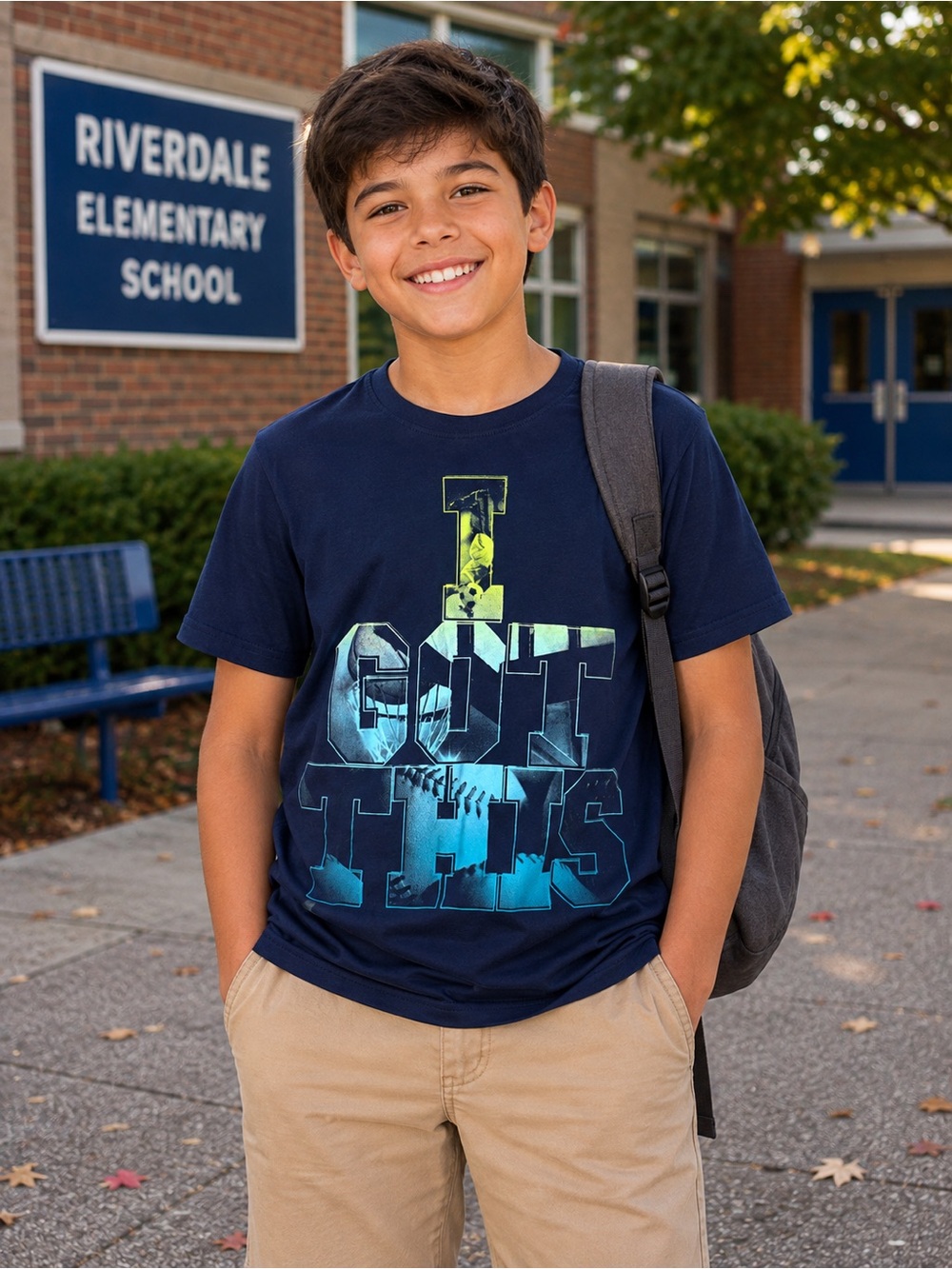 George Boys “I Got This” Graphic T-Shirt Size L 10/12